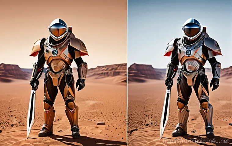 화성 진행 패턴 분석 - **Prompt: The Warrior's Resolve: Embracing Martian Energy**
    A confident and determined adult per...